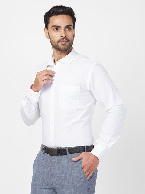 Park Avenue White Formal Shirt