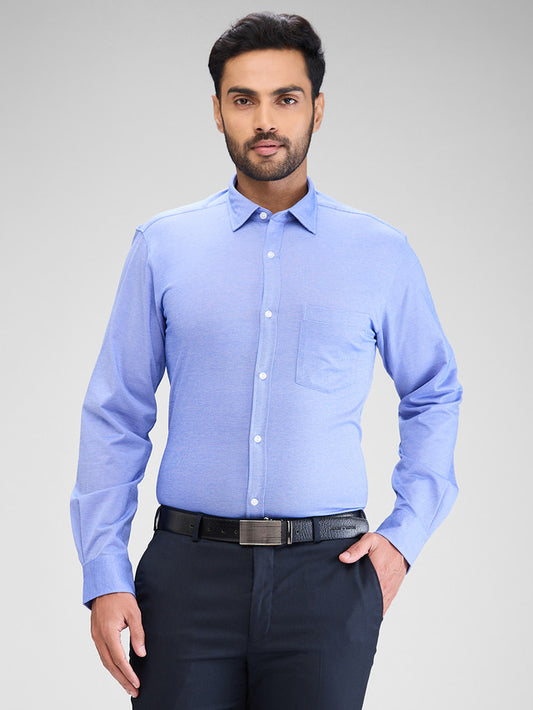 Park Avenue Blue Formal Shirt