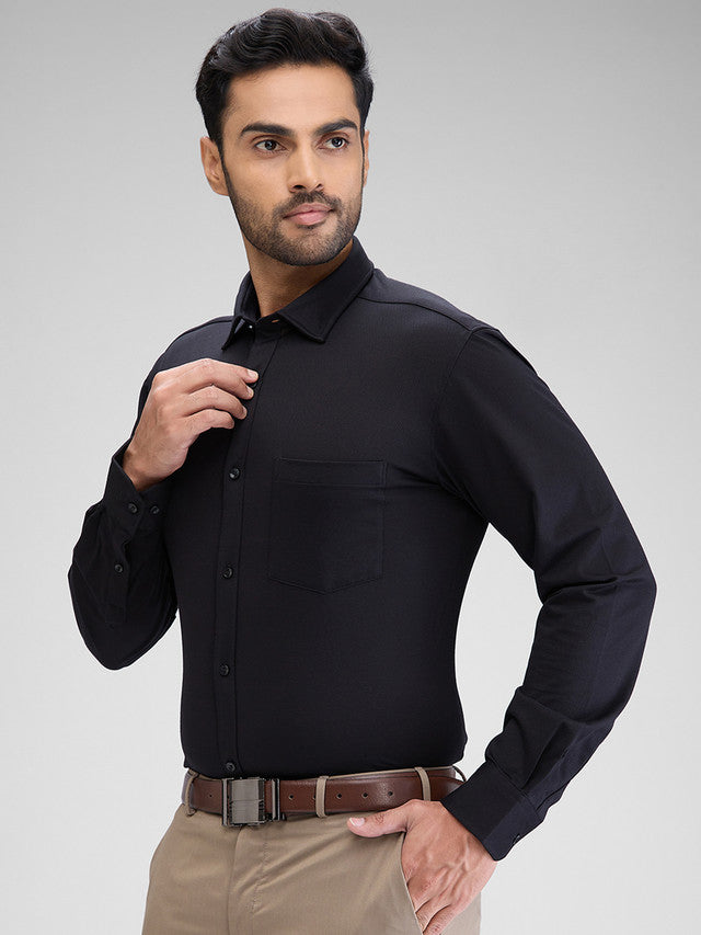 Park Avenue Black Formal Shirt