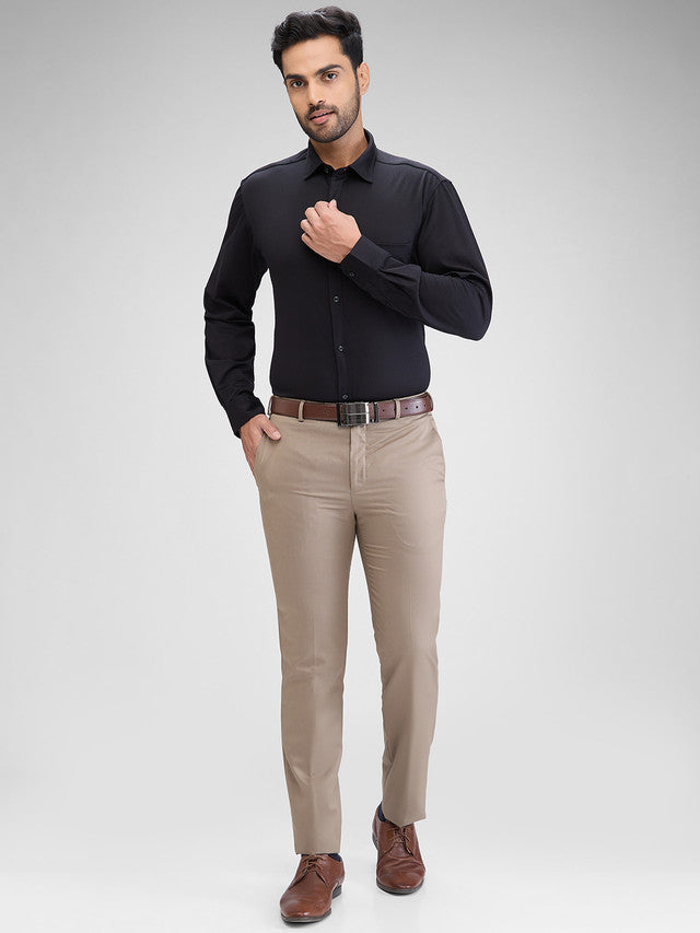 Park Avenue Black Formal Shirt