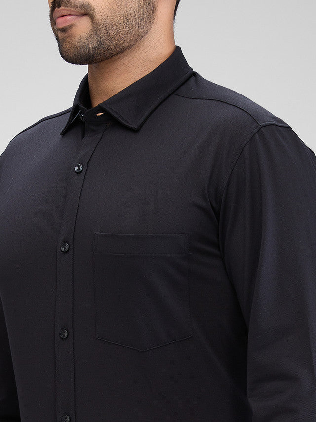 Park Avenue Black Formal Shirt