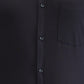 Park Avenue Black Structure Slim Fit Cotton Blend Formal Shirt