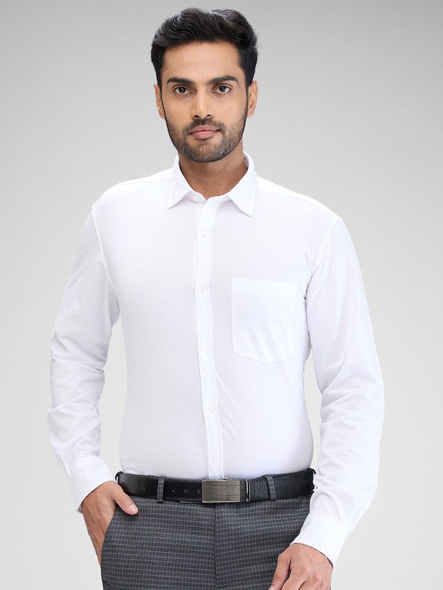 Park Avenue White Formal Shirt