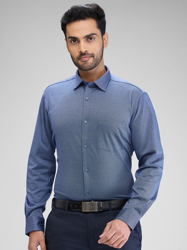 Park Avenue Blue Formal Shirt