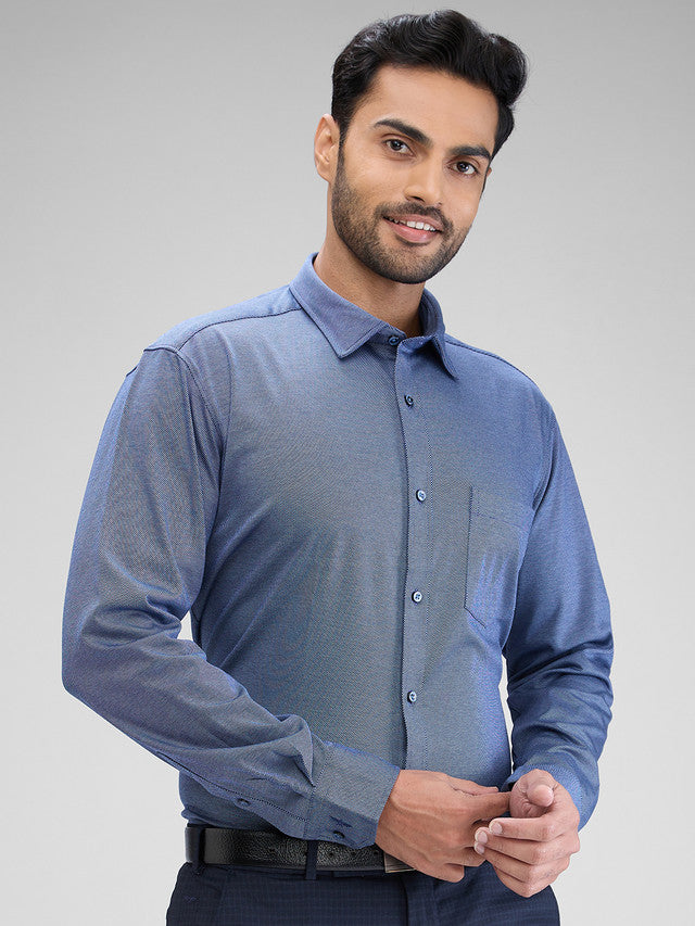 Park Avenue Blue Formal Shirt