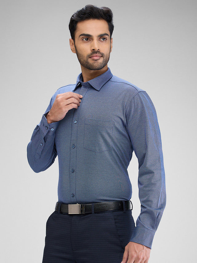 Park Avenue Blue Formal Shirt