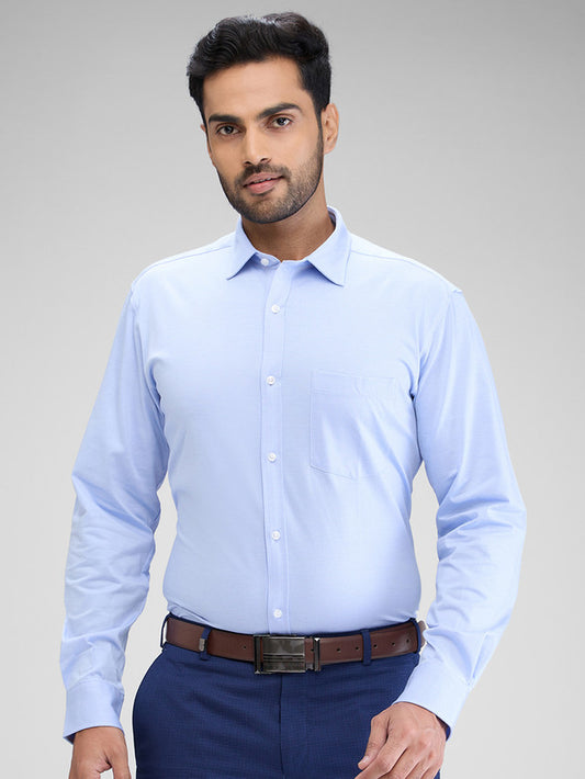 Park Avenue Blue Formal Shirt