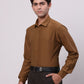 Park Avenue Brown Formal Shirt