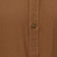 Park Avenue Brown Solid Slim Fit Cotton Blend Formal Shirt