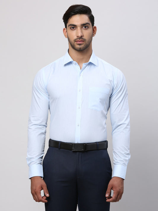 Park Avenue Blue Formal Shirt