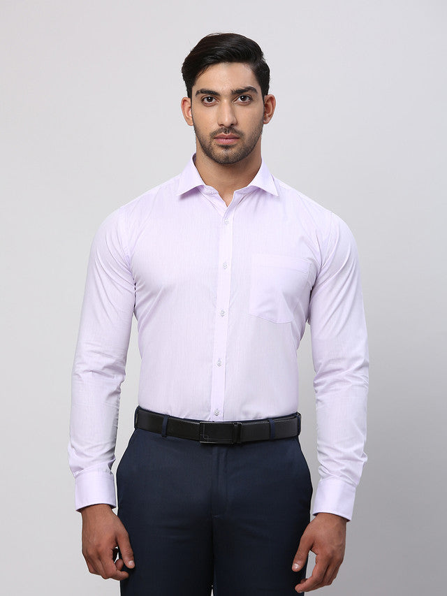 Park Avenue Purple Formal Shirt