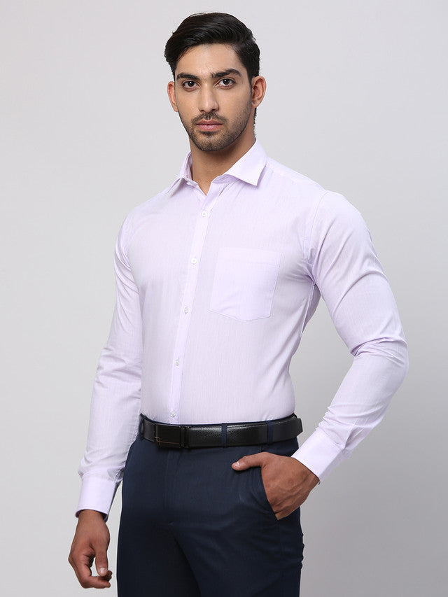 Park Avenue Purple Formal Shirt