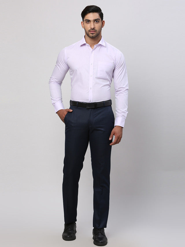 Park Avenue Purple Formal Shirt