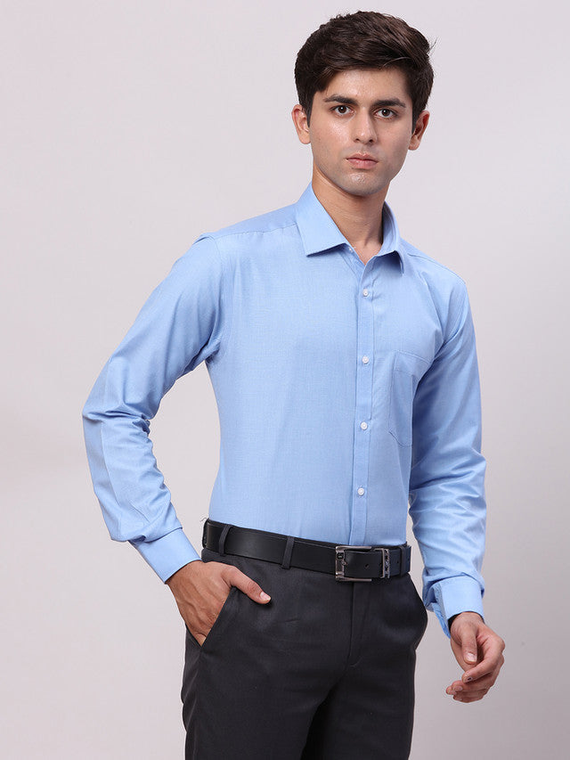 Park Avenue Blue Formal Shirt