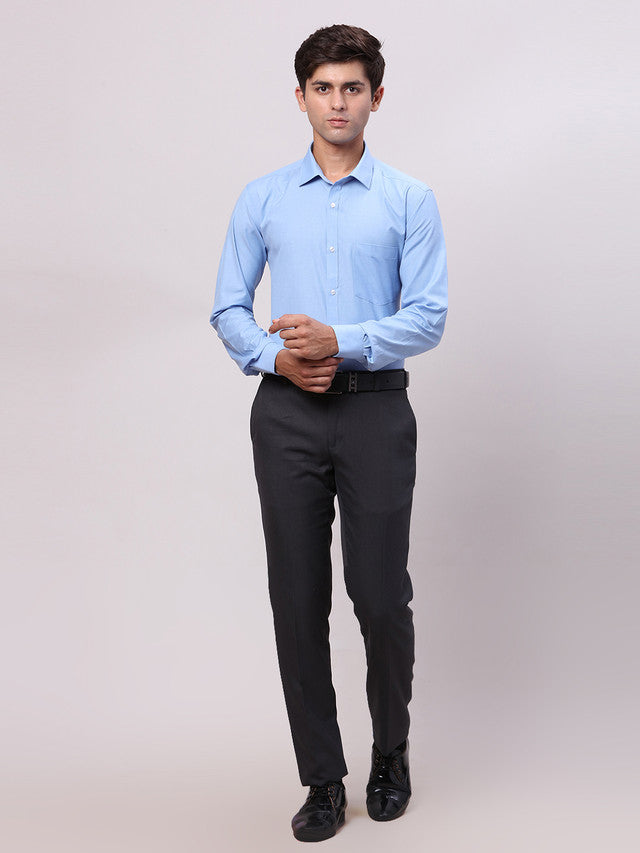 Park Avenue Blue Formal Shirt