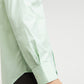 Park Avenue Green Fil-A-Fil Slim Fit Cotton Blend Formal Shirt