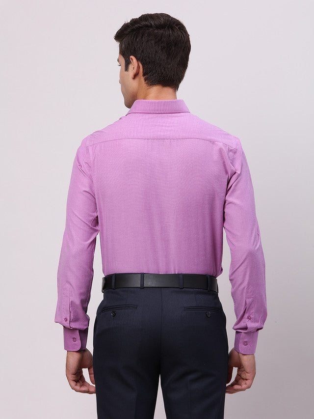 Park Avenue Purple Formal Shirt