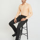 Park Avenue Orange Formal Shirt