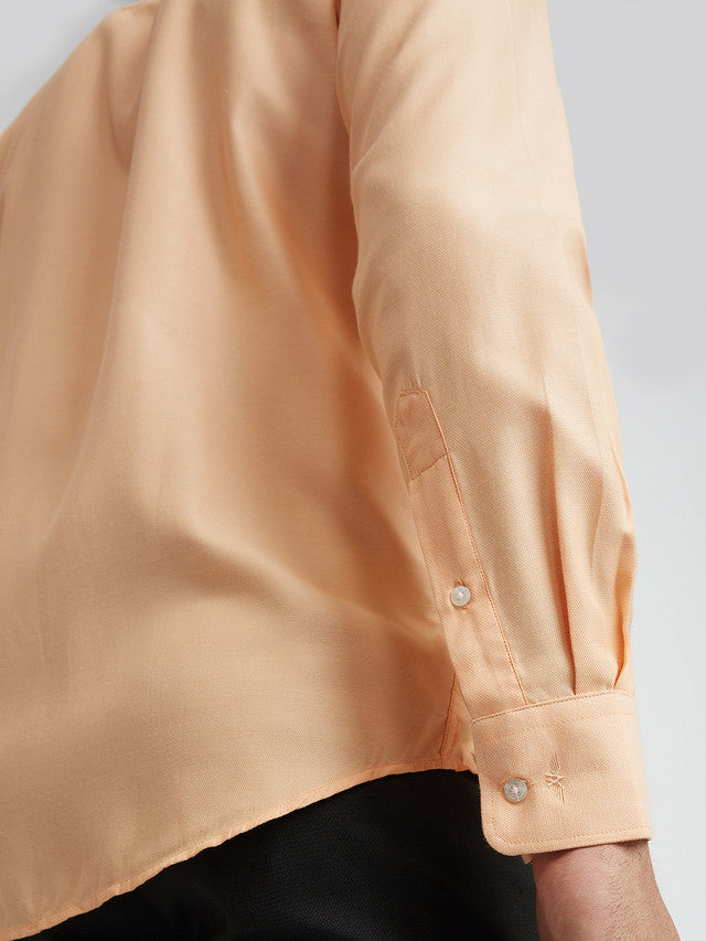 Park Avenue Orange Formal Shirt