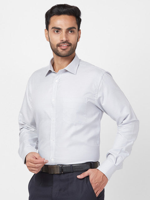 Park Avenue Grey Formal Shirt