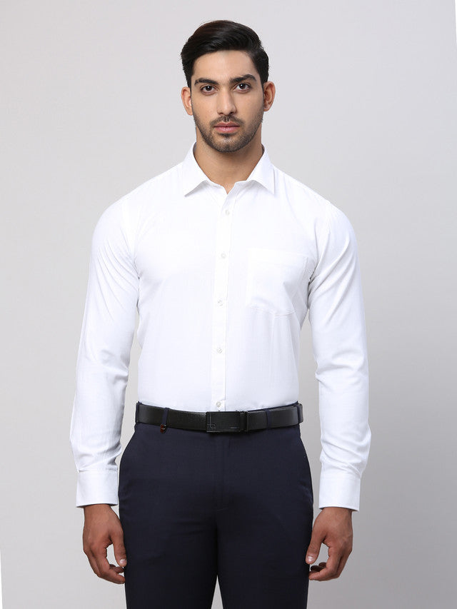 Park Avenue White Formal Shirt