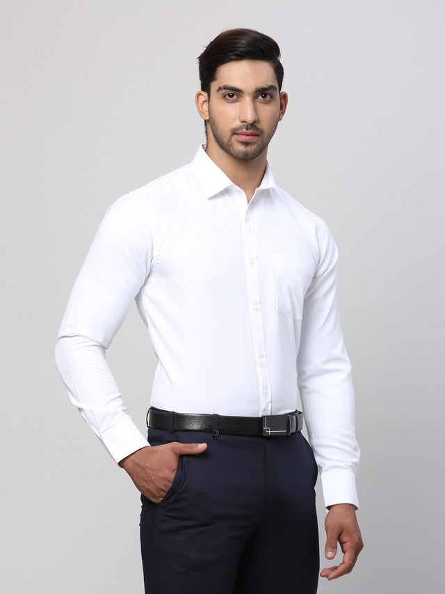 Park Avenue White Formal Shirt