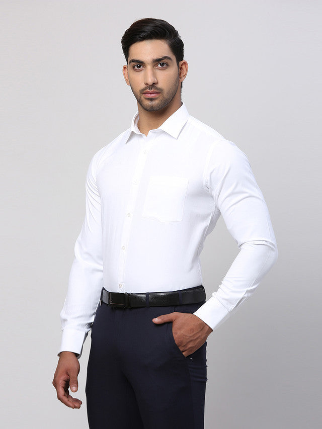 Park Avenue White Formal Shirt