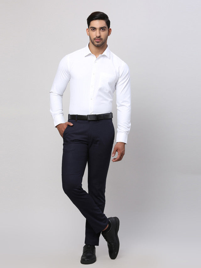 Park Avenue White Formal Shirt