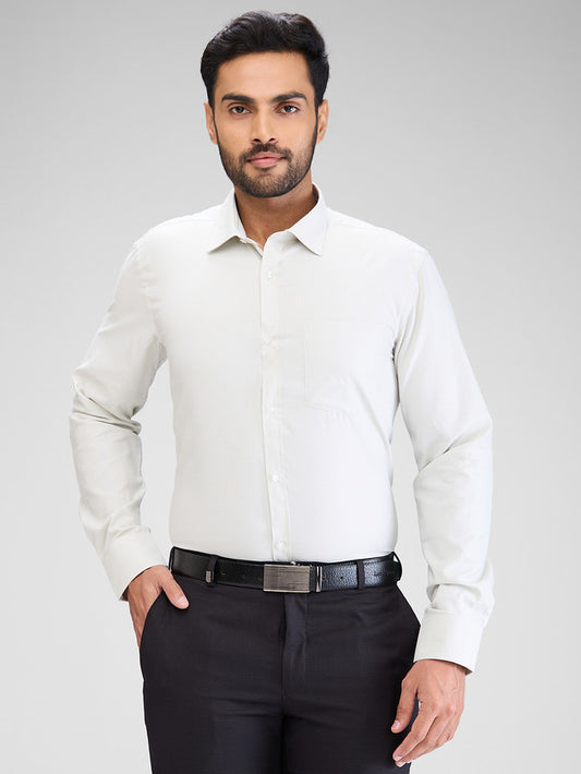 Park Avenue Green Formal Shirt