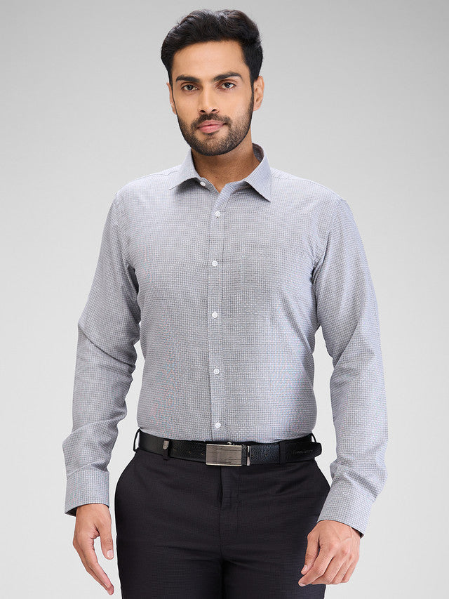 Park Avenue Grey Formal Shirt