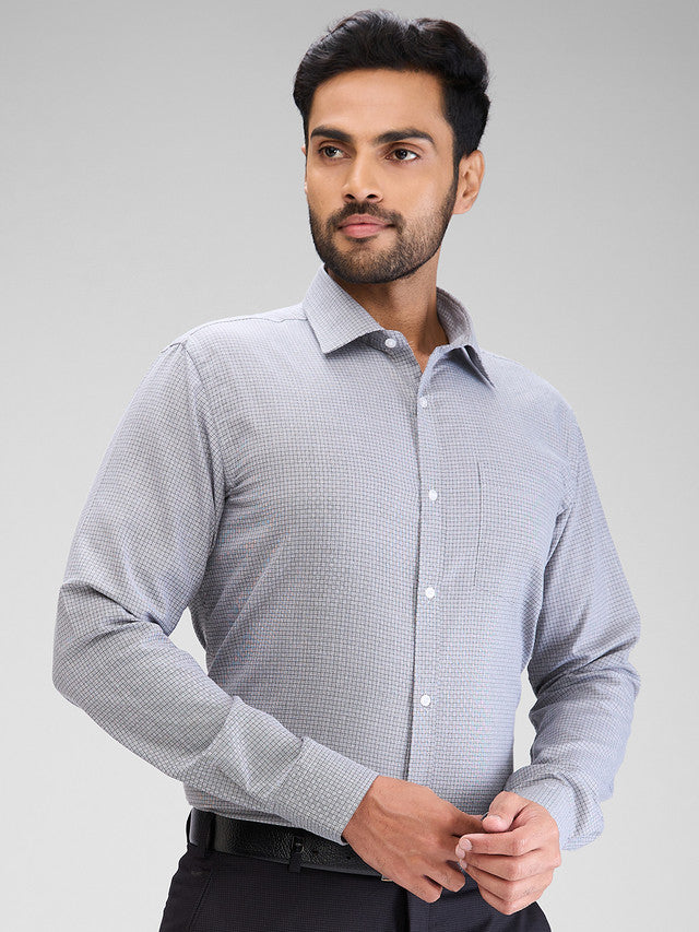 Park Avenue Grey Formal Shirt