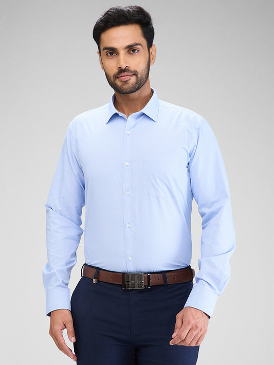 Park Avenue Blue Formal Shirt