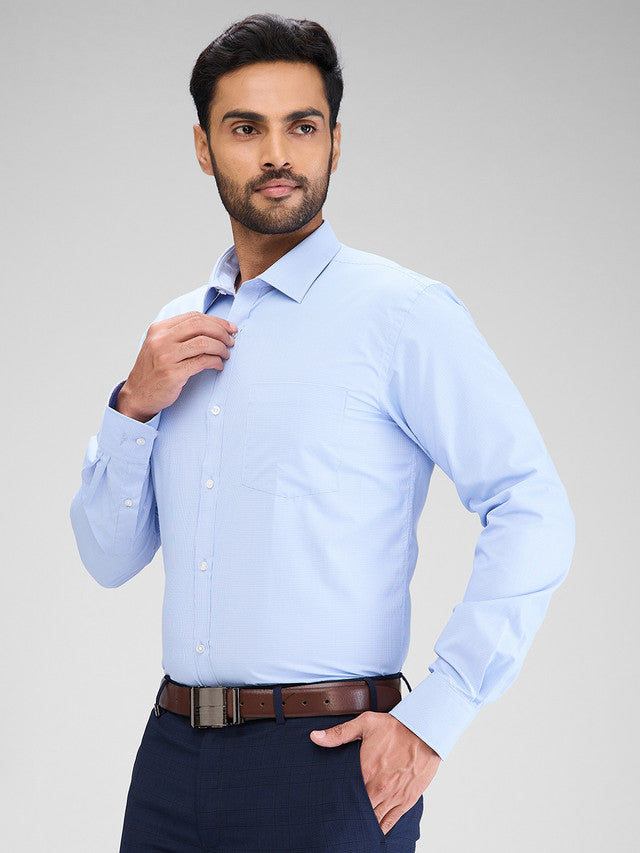 Park Avenue Blue Formal Shirt