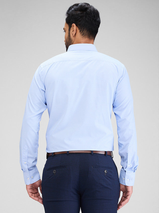 Park Avenue Blue Formal Shirt