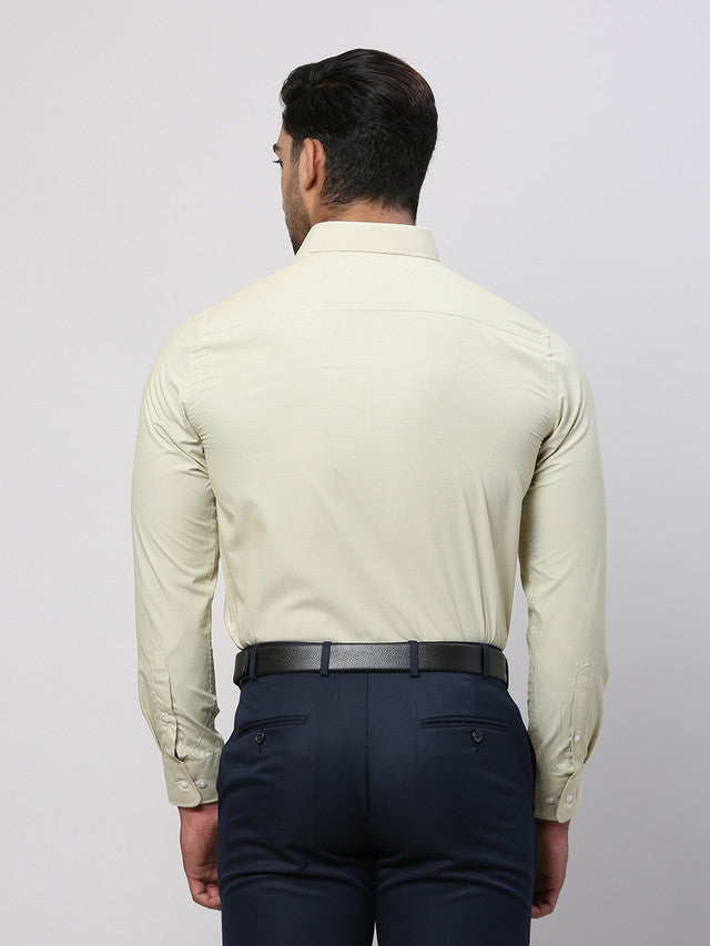 Park Avenue Green Formal Shirt