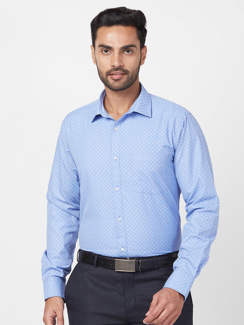 Park Avenue Blue Formal Shirt