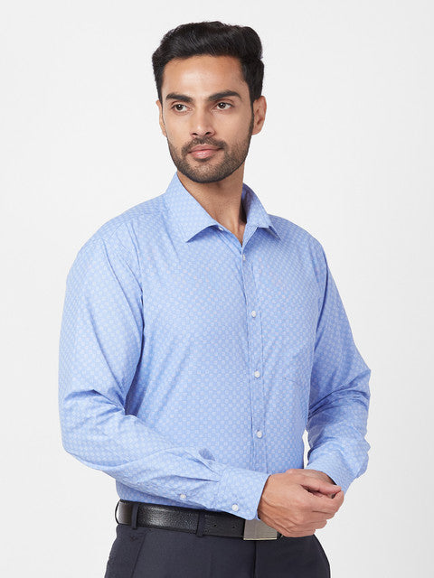 Park Avenue Blue Formal Shirt