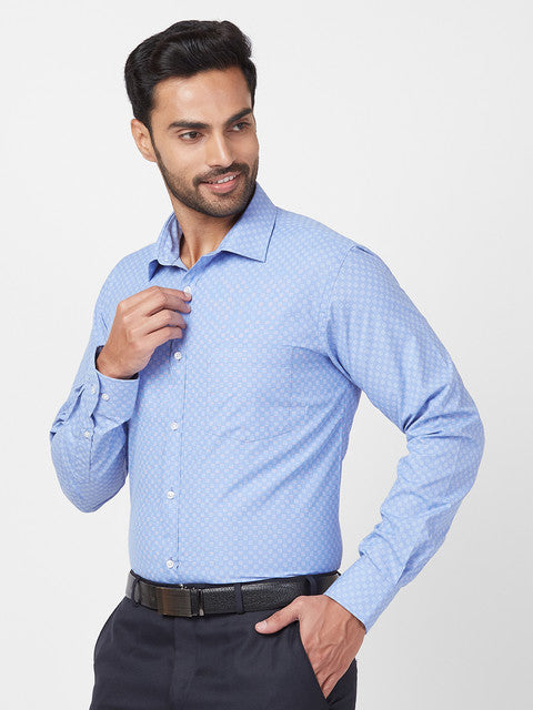 Park Avenue Blue Formal Shirt