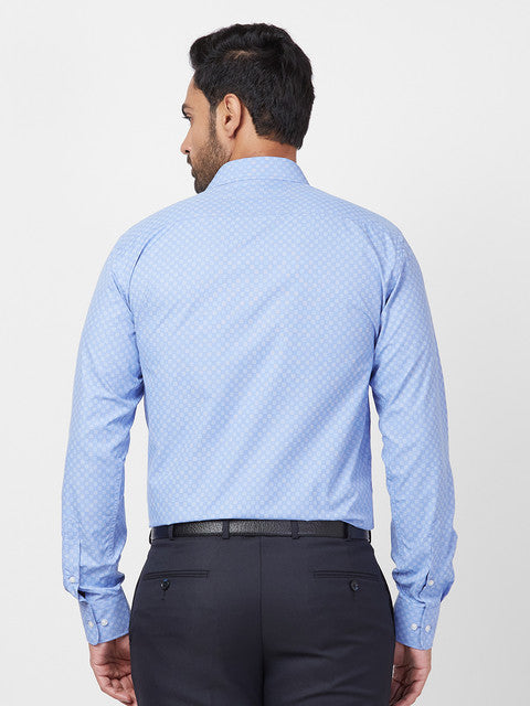 Park Avenue Blue Formal Shirt