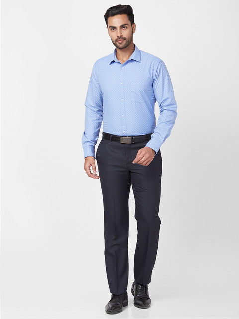 Park Avenue Blue Formal Shirt