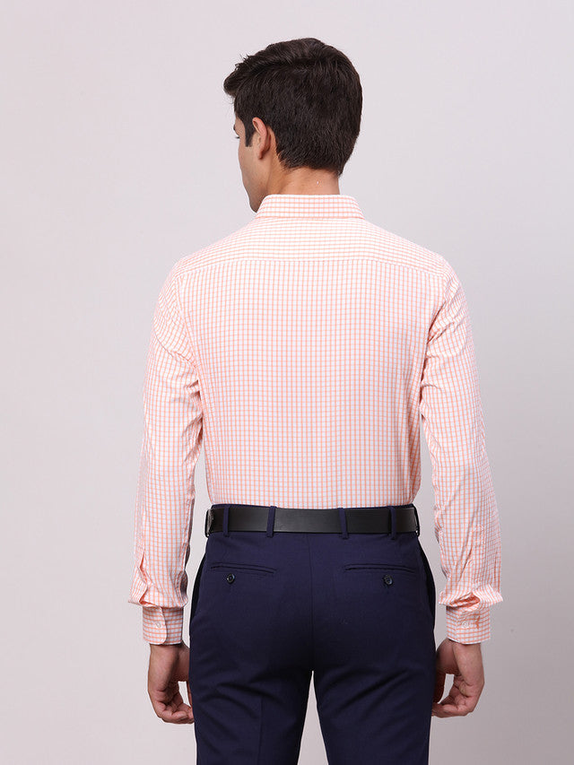 Park Avenue Orange Formal Shirt