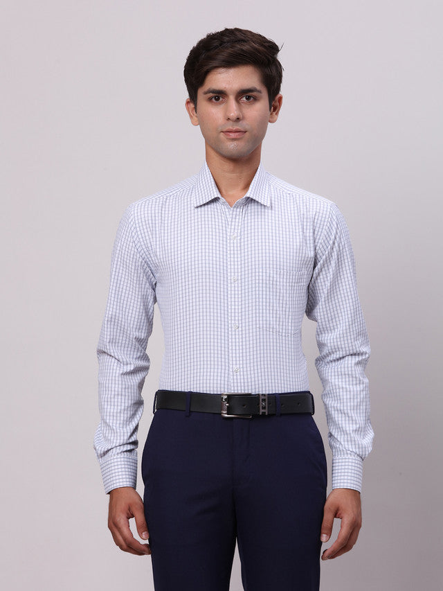 Park Avenue Grey Formal Shirt