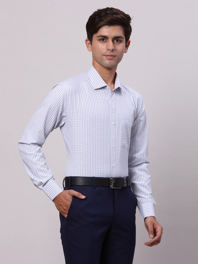 Park Avenue Grey Formal Shirt