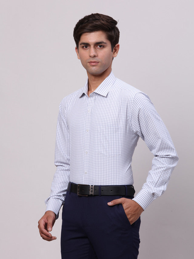 Park Avenue Grey Formal Shirt