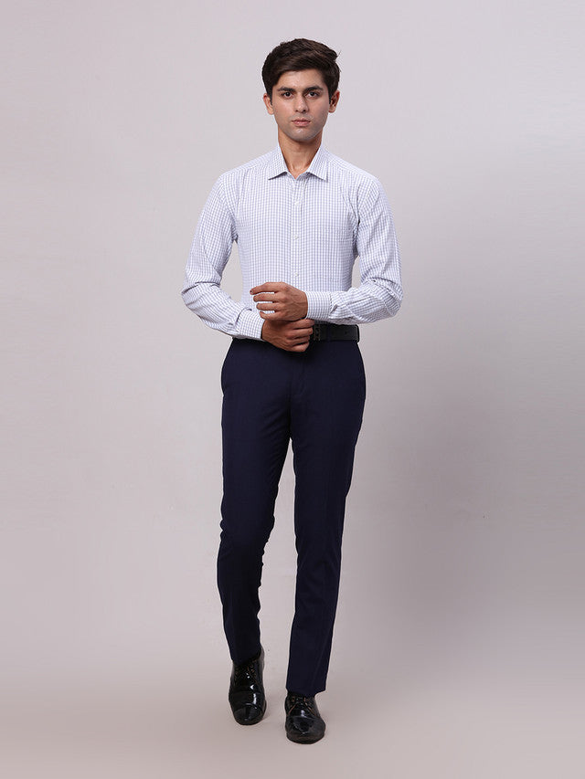 Park Avenue Grey Formal Shirt