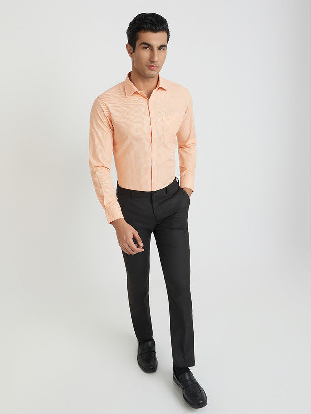 Park Avenue Orange Formal Shirt