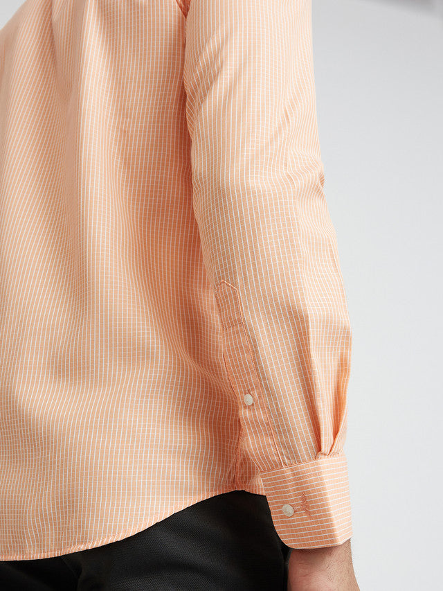 Park Avenue Orange Formal Shirt