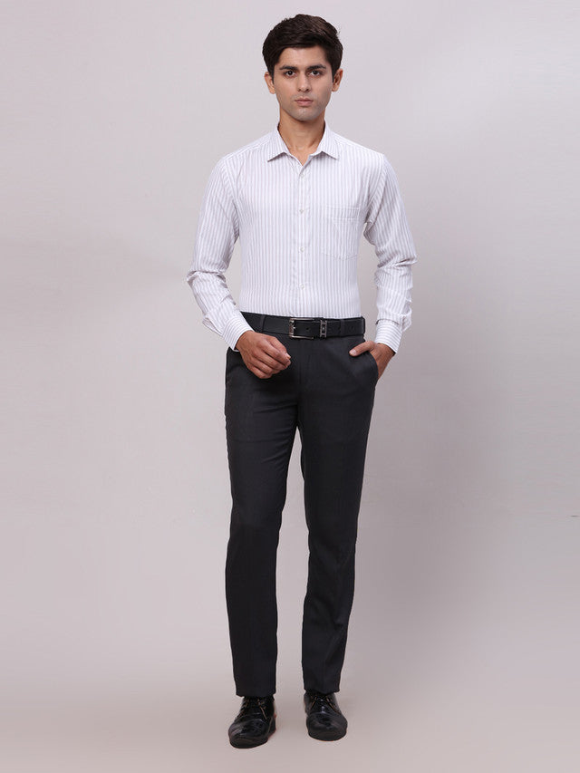 Park Avenue Grey Formal Shirt