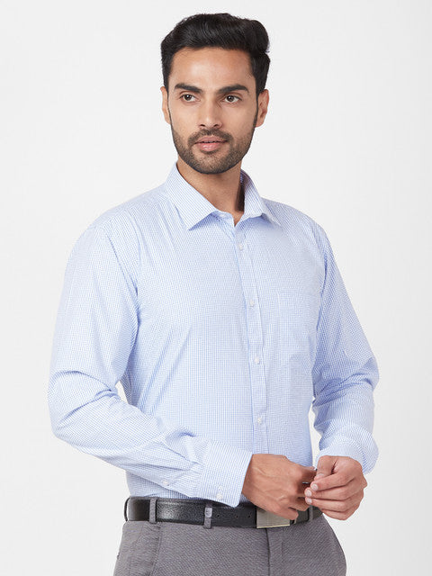 Park Avenue Blue Formal Shirt