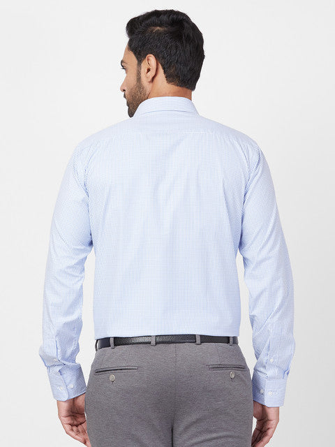 Park Avenue Blue Formal Shirt